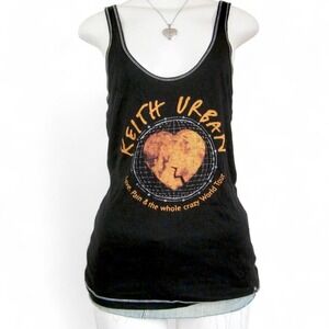 y2k vintage keith urban graphic tank top